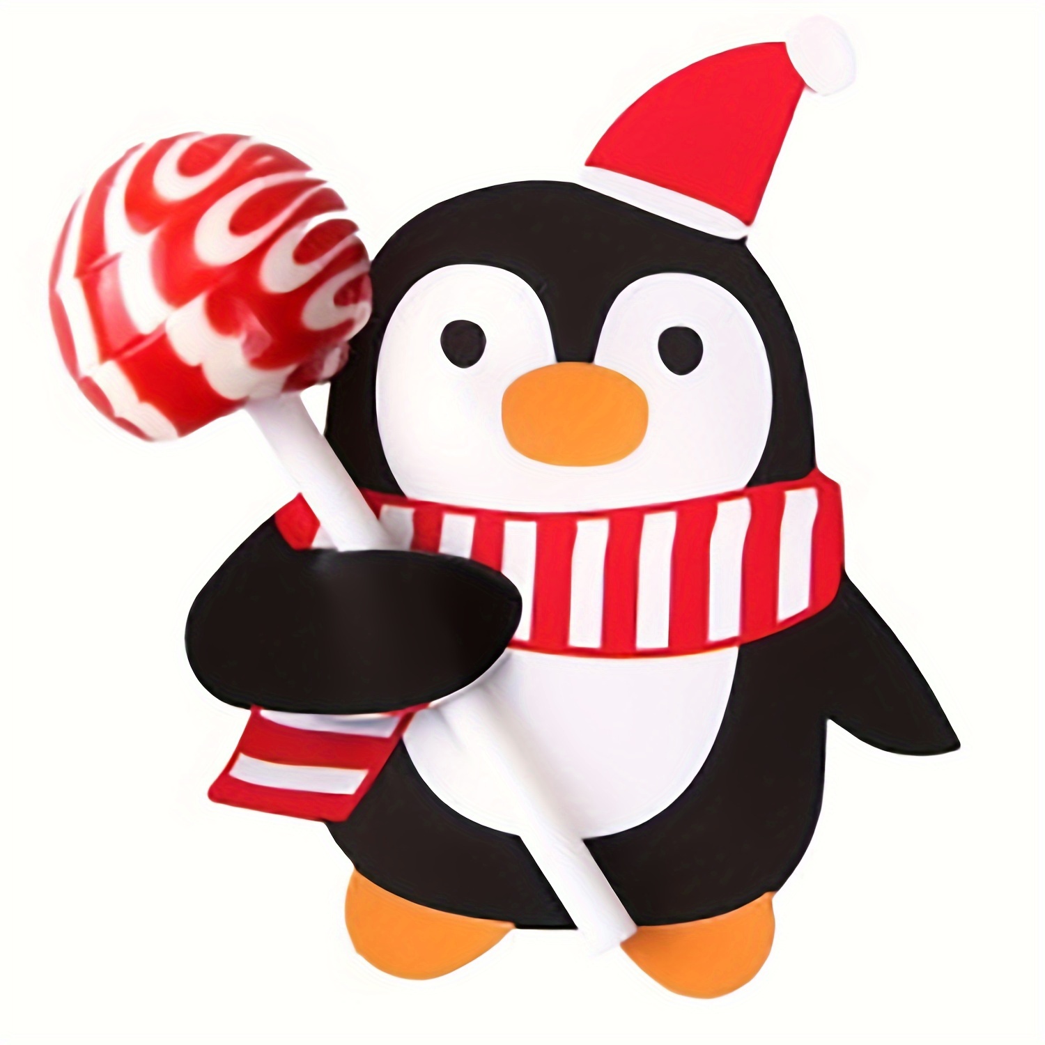 Cartão de Natal Feliz Natal Pinguim - Empório do Papai Noel