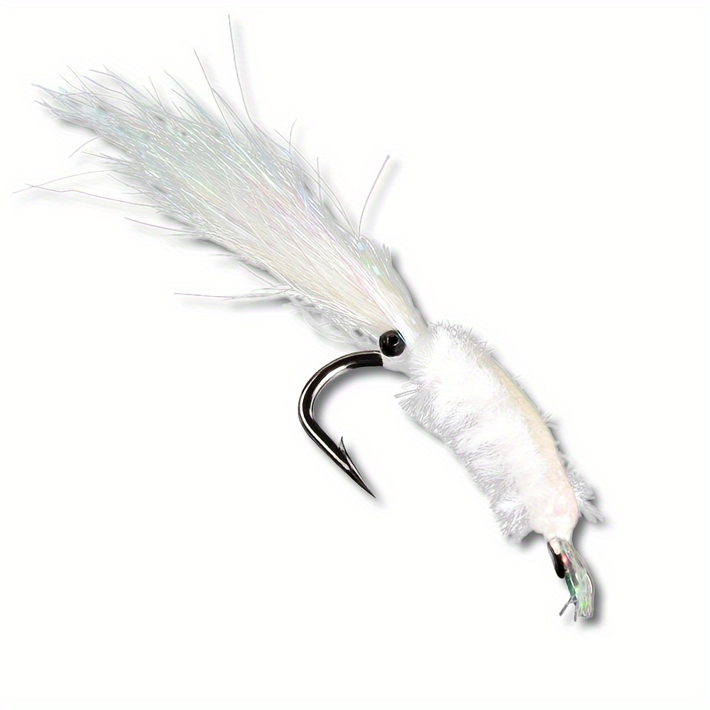 Hand Tied Fishing Shrimp Lure Baits Kit Fly Fishing - Temu