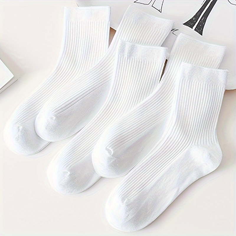White Long Socks - Temu