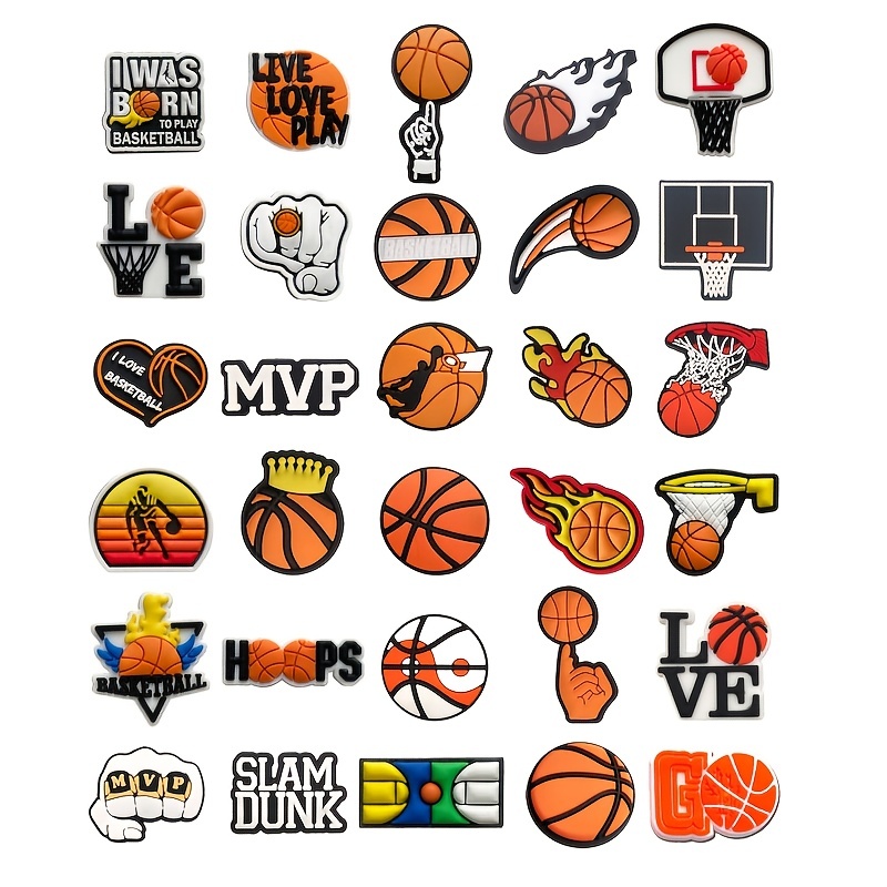 Basketball charm clearance for crocs