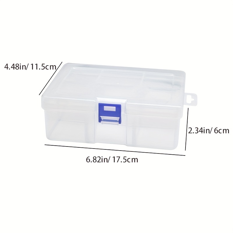 Medium Transparent Plastic Storage Boxes For Jewelry - Temu