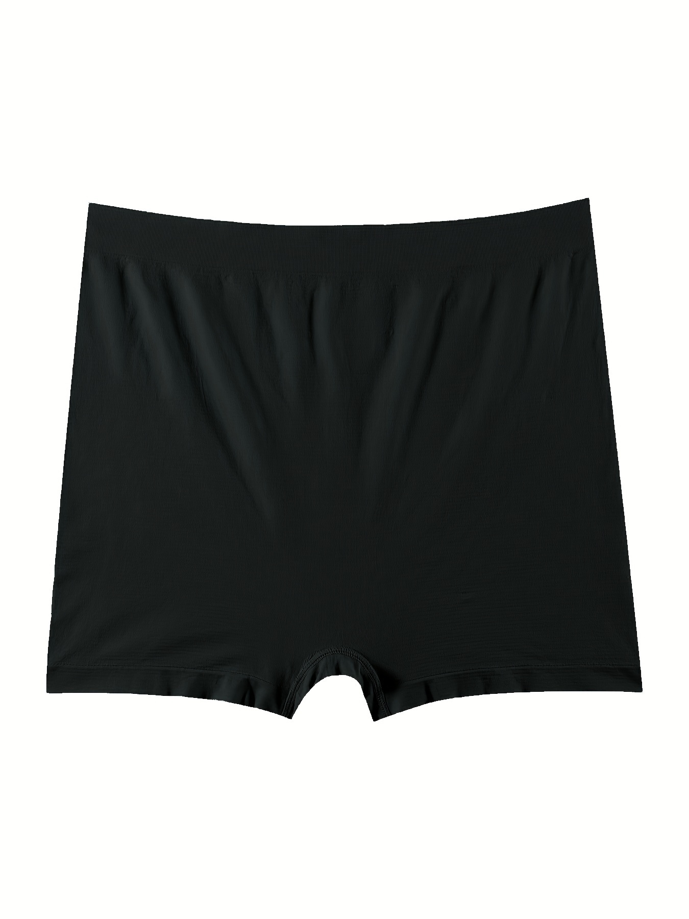 Seamless Ice Silk Underwear Boy Shorts Panties for Women - Set of