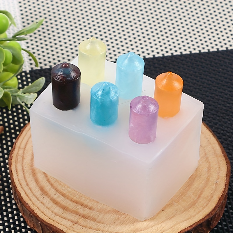 Moule À Bougie En Silicone, Mini Bougie Antiadhésive À 12 Cavités, Moule À  Gâteau En Silicone Pour Muffin À Pain 1 Pièce - Commerce Et Industrie -  Temu France