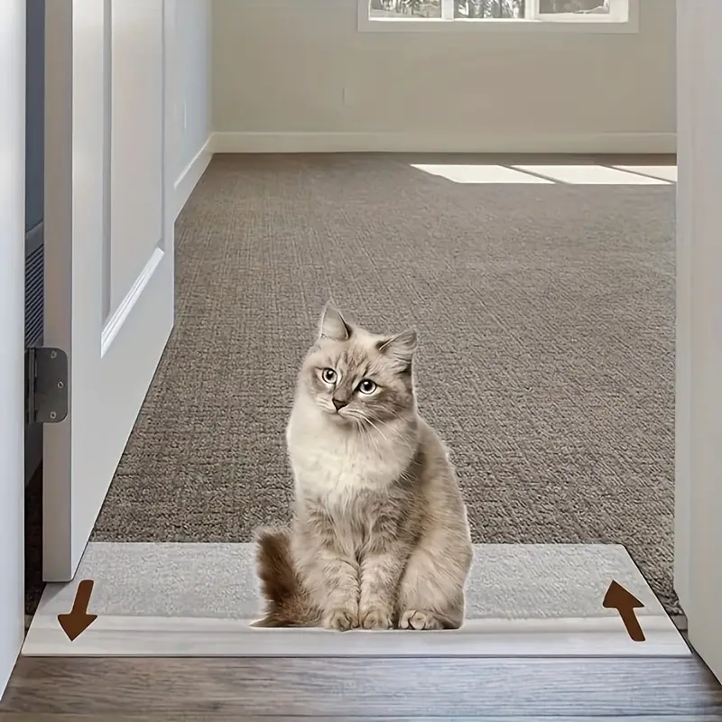 Haustier-Teppichschutz, Katzenteppich-Schutz Für Die Tür, Kratzfestes  Katzen-Kratzschutz-Pad Unter Der Tür, Leicht Zu Schneidender