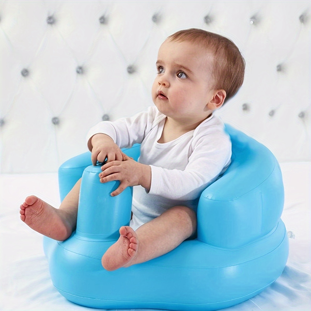 Silla Inflable Aprender Sentarse Taburete Baño Bebés Sofá - Temu