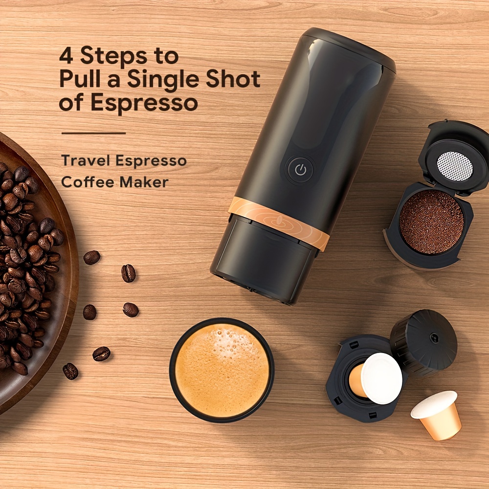 Portable Espresso Maker Bundled, Upgrade Version Of Minipresso, Mini Travel  Coffee Machine, Perfect For Camping, Travel And Offic - Temu
