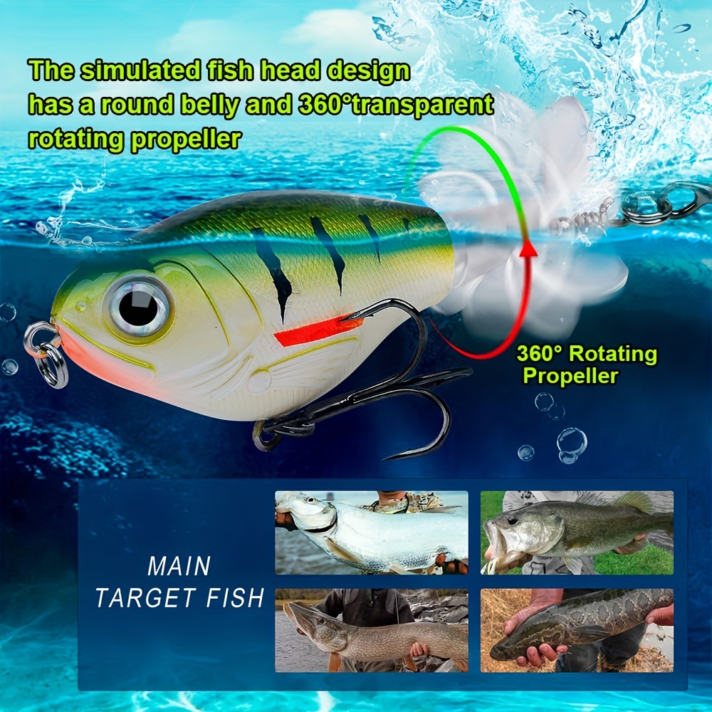 8pcs Set of Floating Minnow Fishing Lures - Perfect for Freshwater &  Saltwater Fishing!