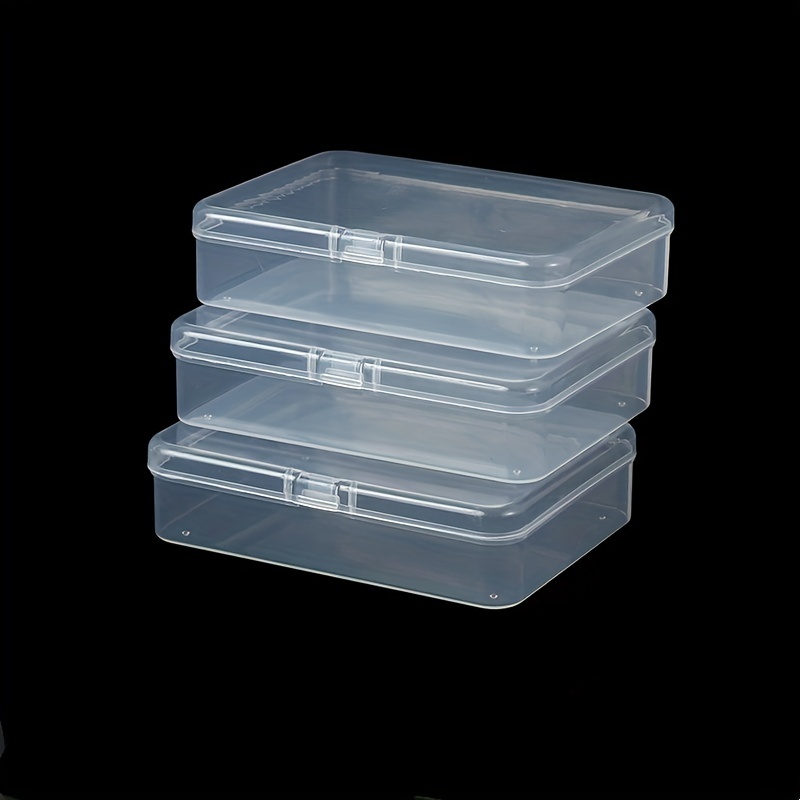 Clear Plastic Jewelry Box Perfect For Organizing Hair - Temu