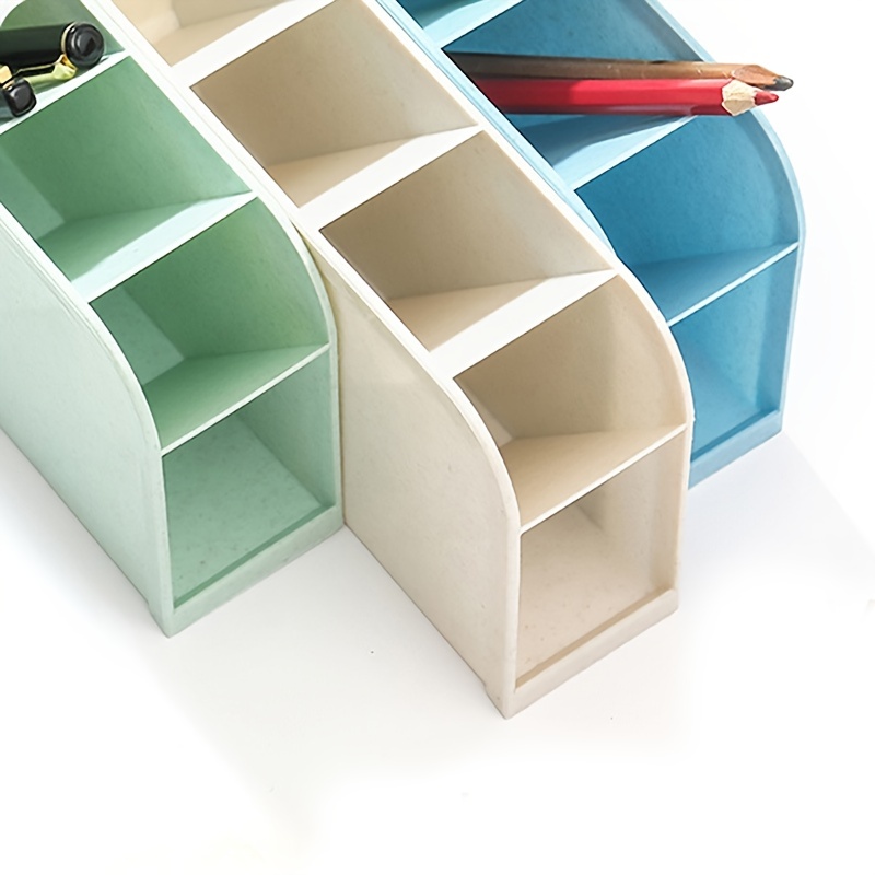 Translucent Pencil Stationery Holder Desk Organizer — A Lot Mall