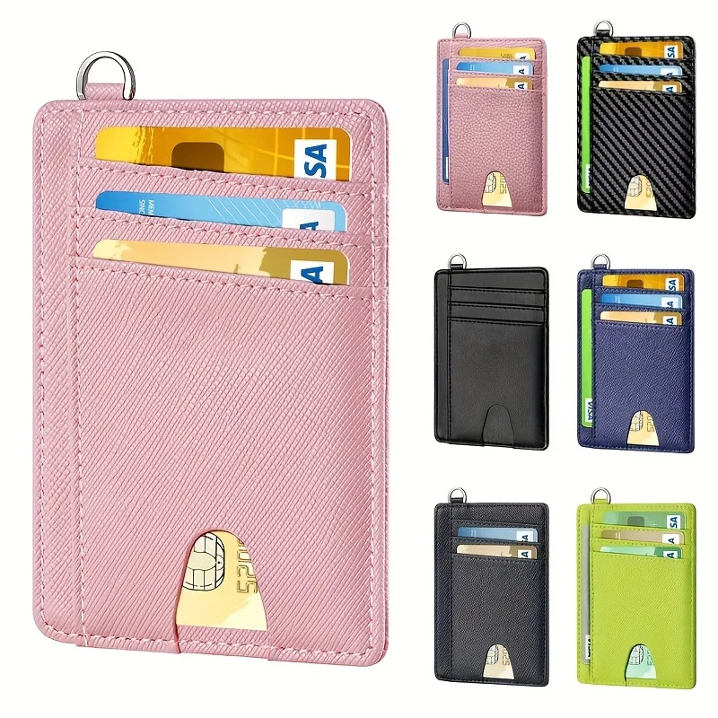 Women's Minimalist Card Holder, Slim Credit Card Organizer, Simple Portable  Wallet - Temu Germany
