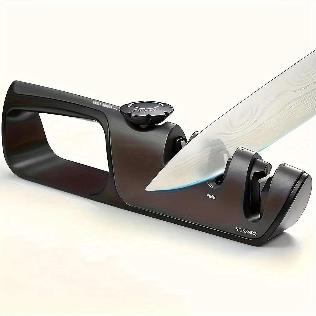 3in1 Knife Sharpener Knife Sharpeners For Kitchen Knives - Temu