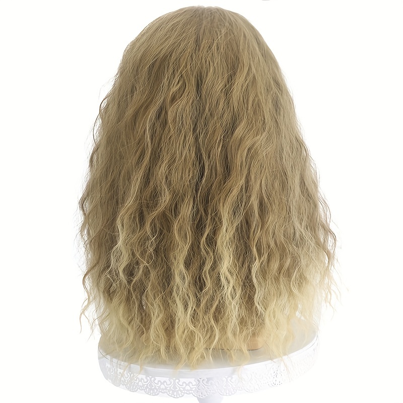 Lawyer Judge Cosplay Wigs Short Blonde Curly Wigs Synthetic Fiber Hair  Replacement Wigs For Cosplay Halloween Costume Prom Party Use - Temu