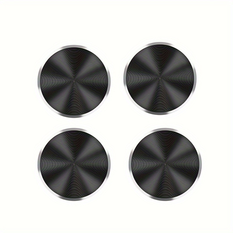 Image of 4pcs Ultra-thin Phone Disk For Magnetic Stand Metal Plate Universal Car Phone Holder Plate Iron Sheet For Car Phone Magnet Support