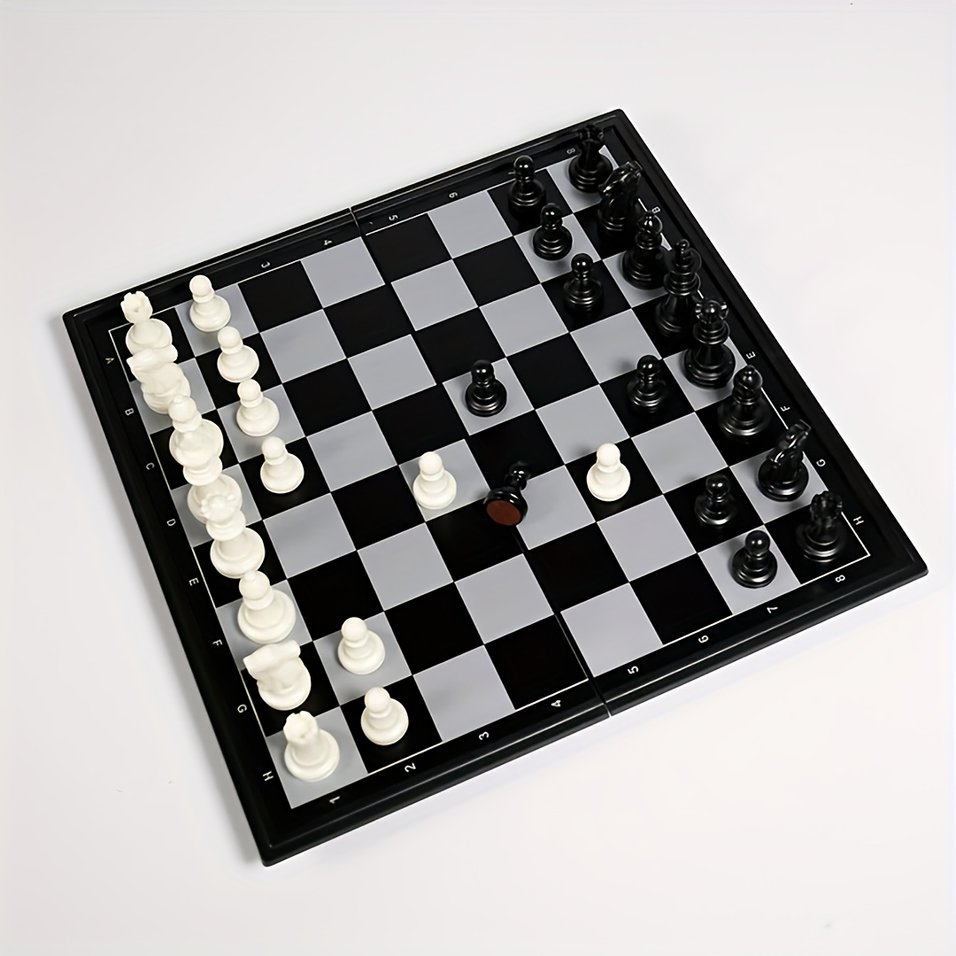 Juego de piedras magnéticas Juego de ajedrez magnético con piedras, juego  de ajedrez magnético Juego de imanes con cuerda
