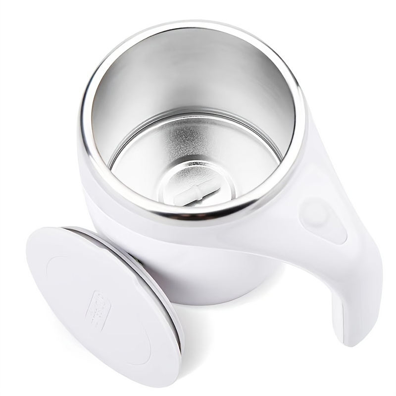 1pc 304 Stainless Steel Automatic Stirring Cup Portable Electric