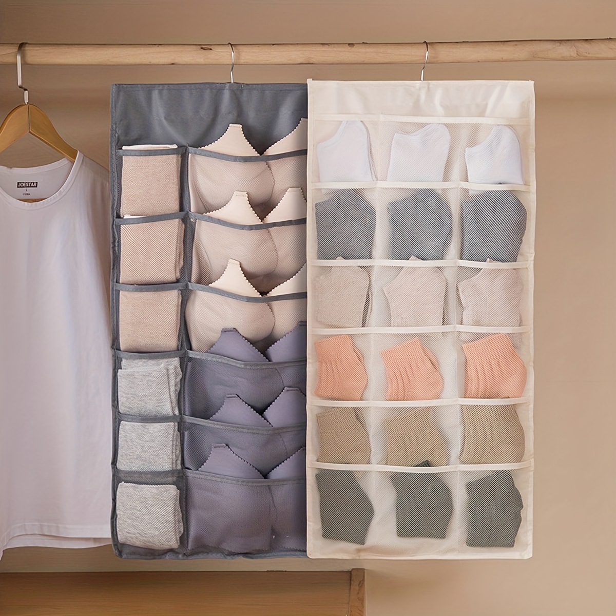 Double-sided Underwear Storage Bag / Hanging Bag For Bra