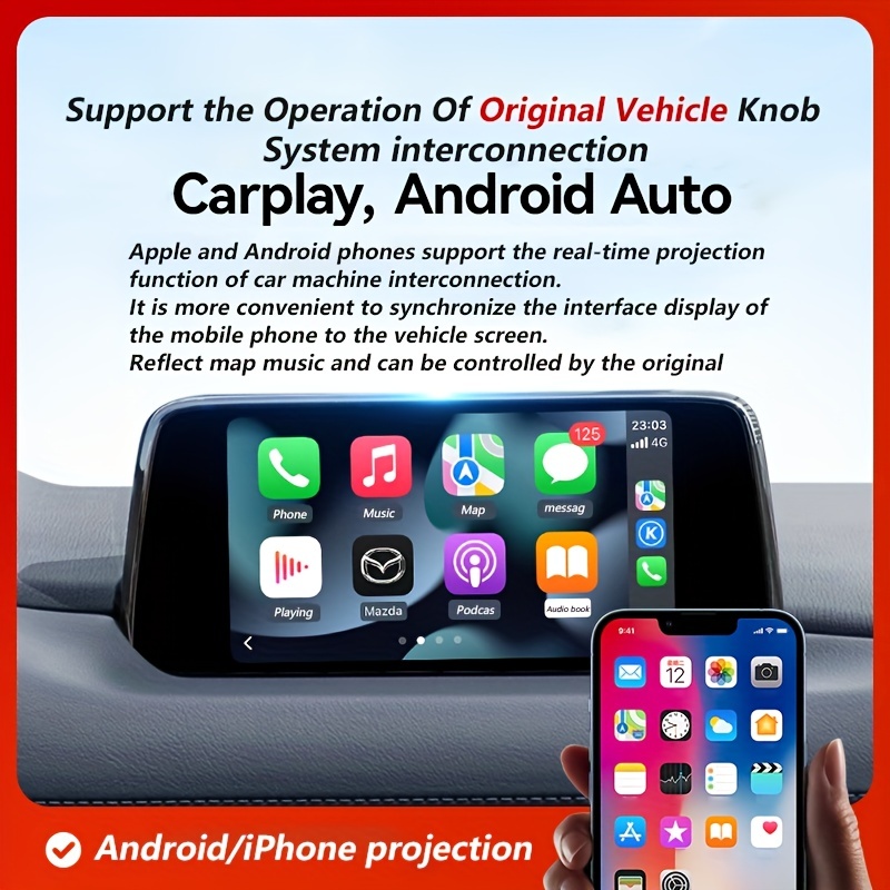 P3 Bt Wifi Carplay Android Auto Usb Adapter Hub Oem - Temu