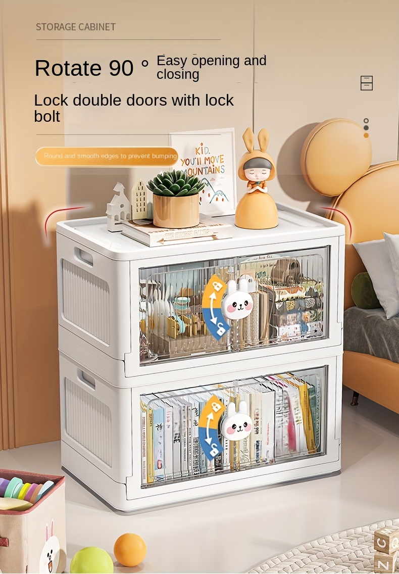 Cartoon Stacking Storage Cabinet Multi layer Household - Temu