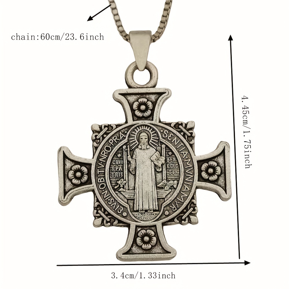 Benedict store cross necklace