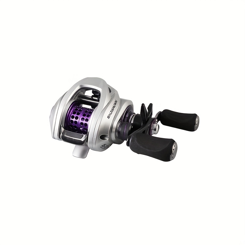 Stainless Steel Electronic Baitcasting Reel With Led - Temu