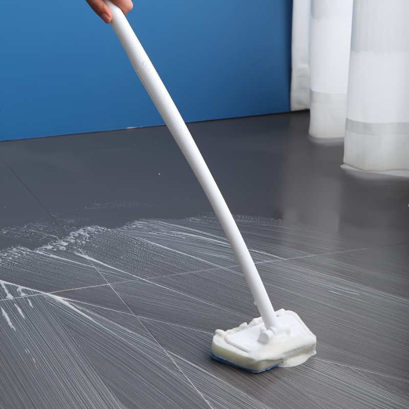 Stretchable Floor Scrubber with Hard Bristle and Sponge Brushes, Adjustable  Light Detachable Kitchen Brush, Used for Floor Shower Bathroom Bathtub