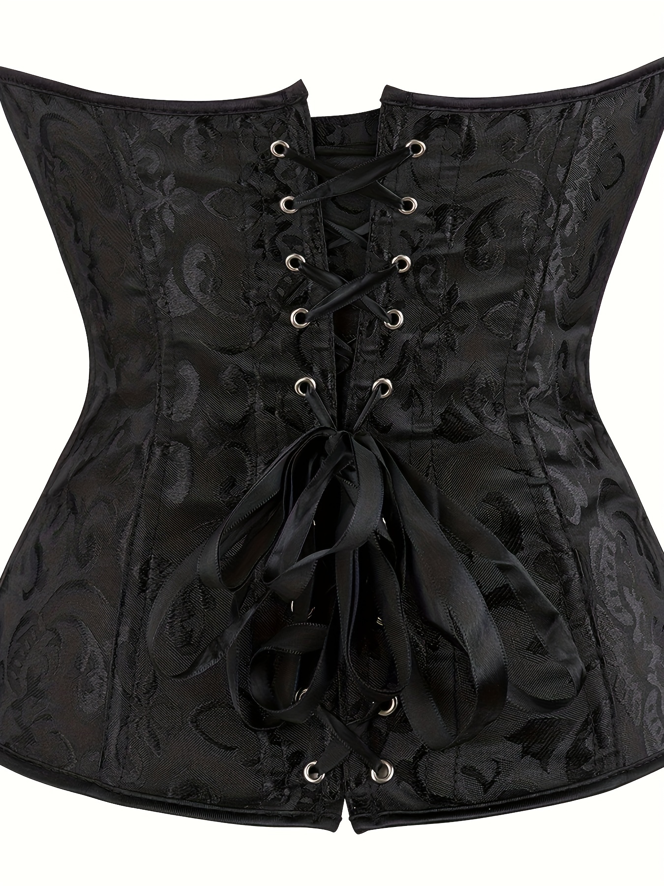 Solid Strapless Corset Bustier Tummy Control Lace Slimmer - Temu