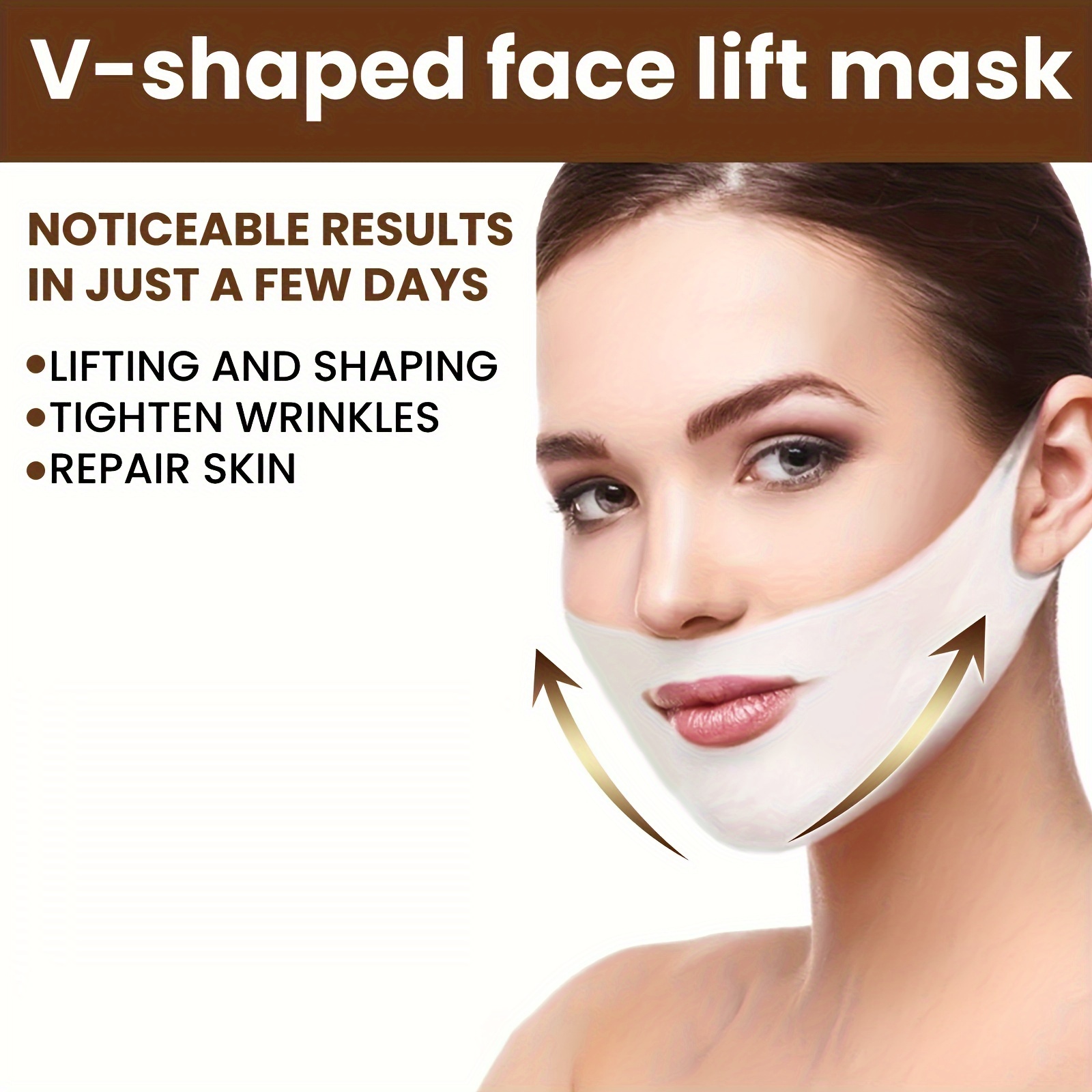Small V Face Lifting Mask Stick Bandage Firming Face Hanging