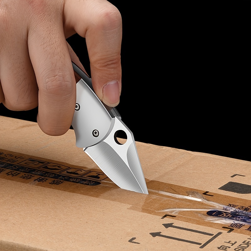 Mini Titanium Alloy Package Opener Knife Edc Tiny Beer - Temu