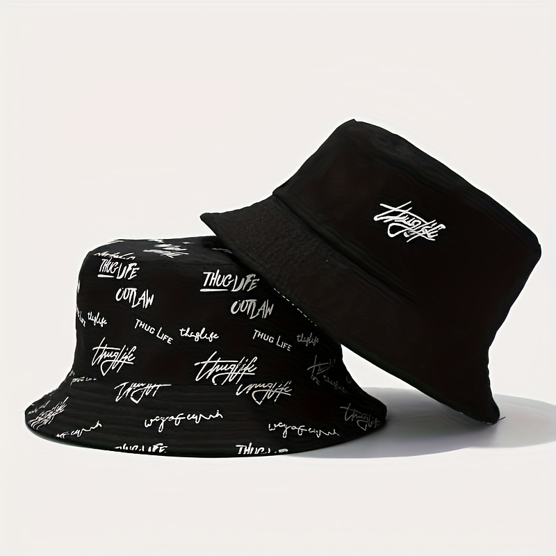 Image of 1pc Summer Double-sided Casual Hat Sun Hat For Men, Fashionable And Versatile For Casual Attire