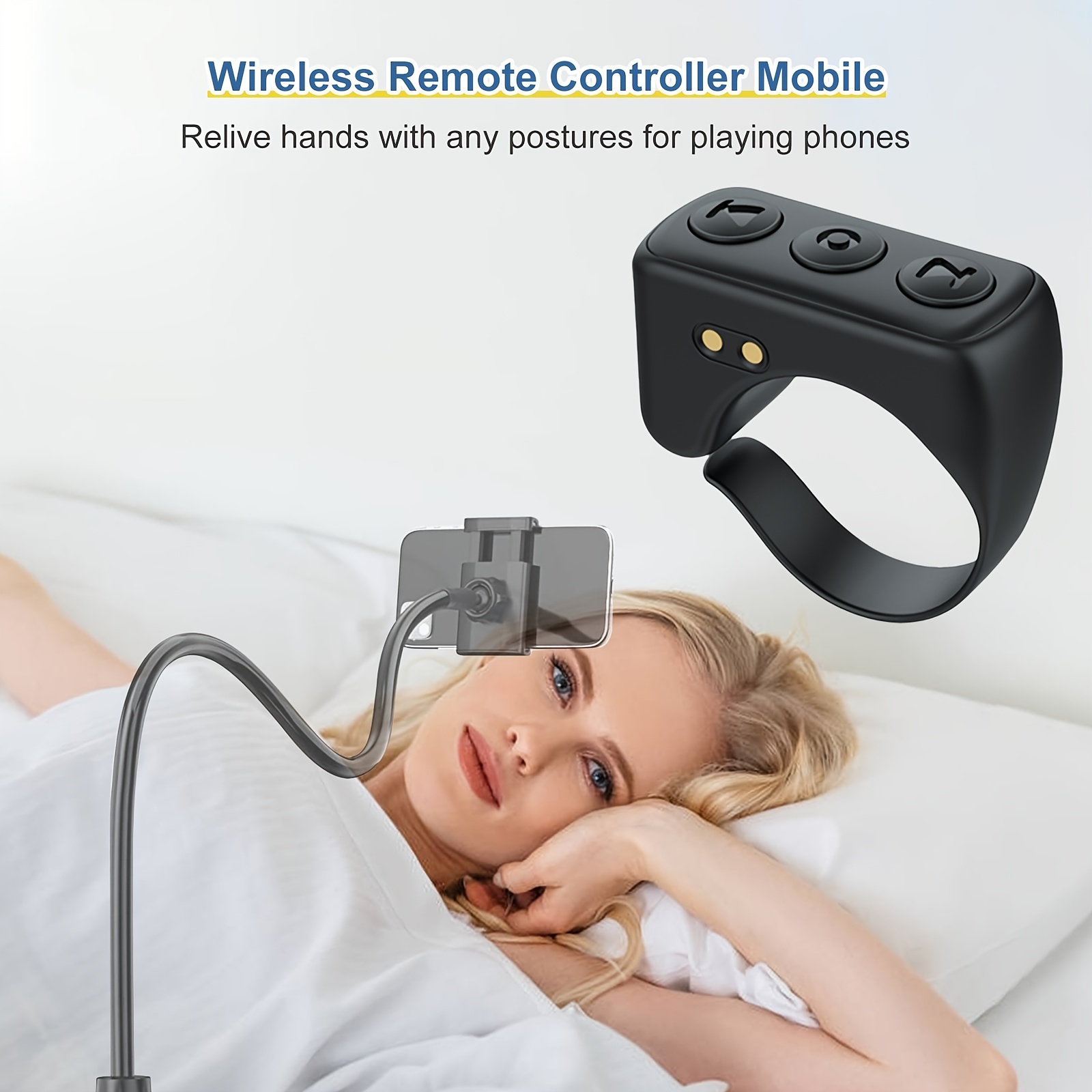 Wireless Remote Control For Cell Phones Perfect For Tiktok - Temu