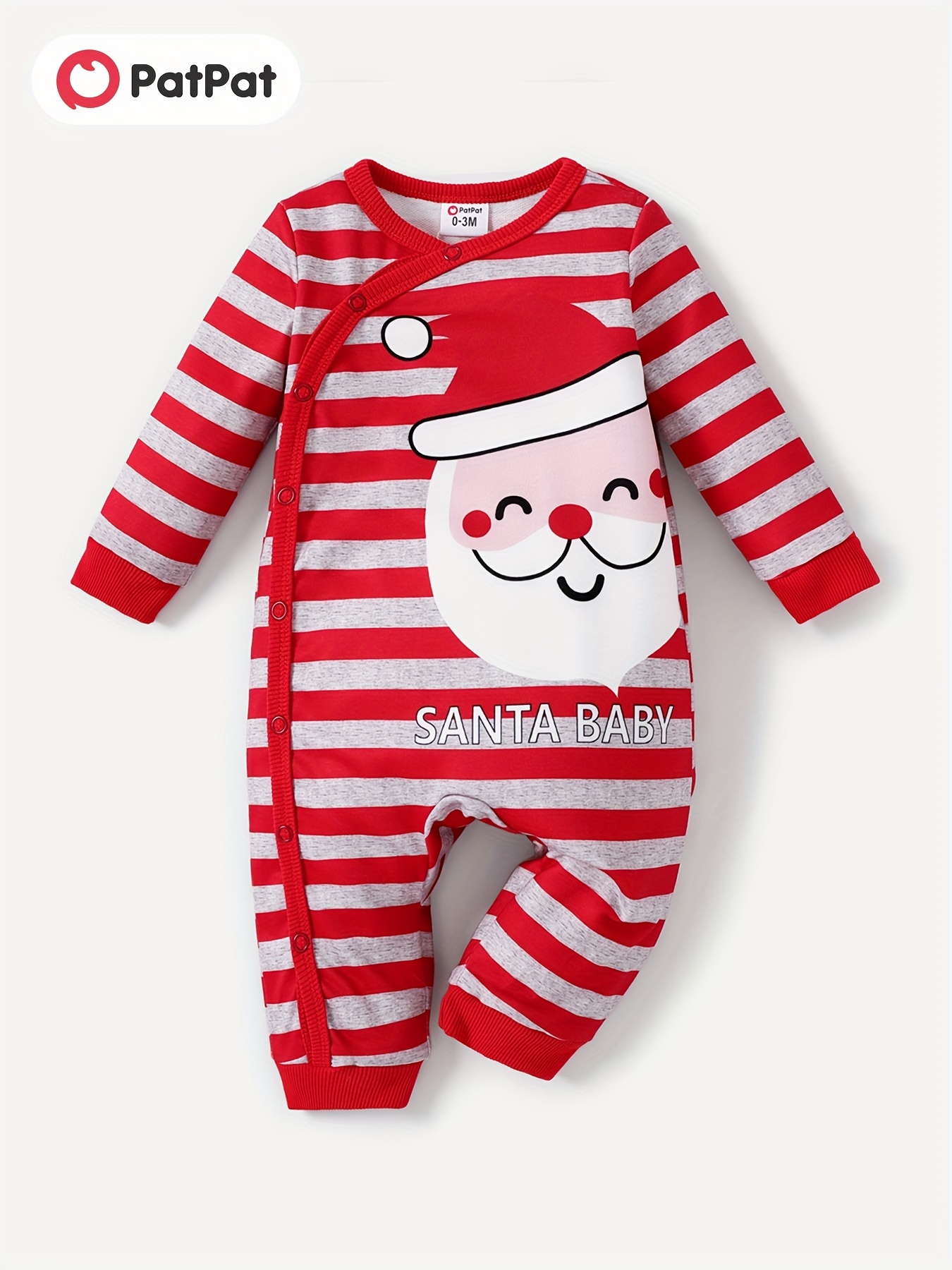 Baby Boy Red Plaid Letter Print Long-sleeve Splicing Jumpsuit