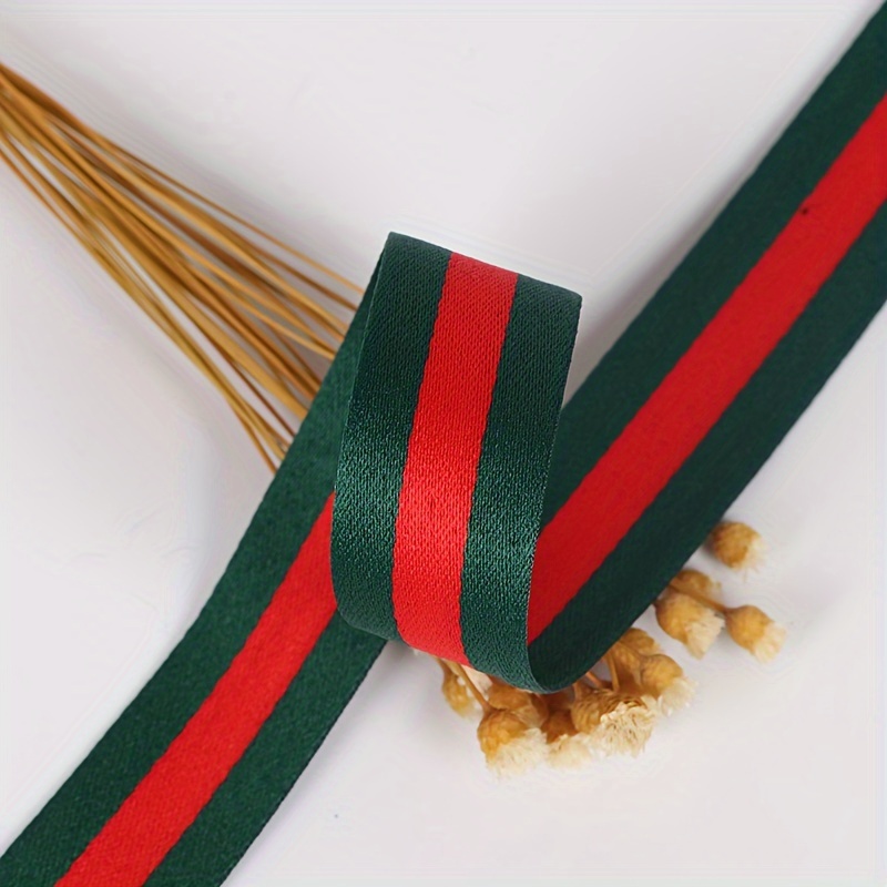 Length 6 Meters Width 2.5cm Striped Webbing Clothing Side Decoration Tape Handcraft Jacquard Webbing Clothing Additions