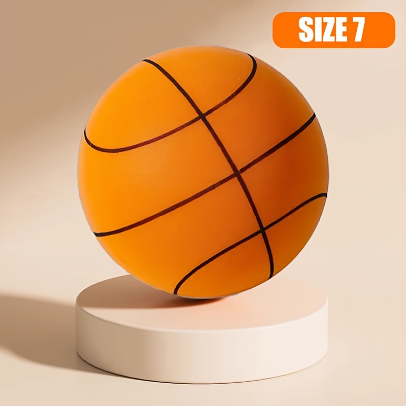 1 Ballon De Basket D'entraînement Intérieur Silencieux De Taille 7
