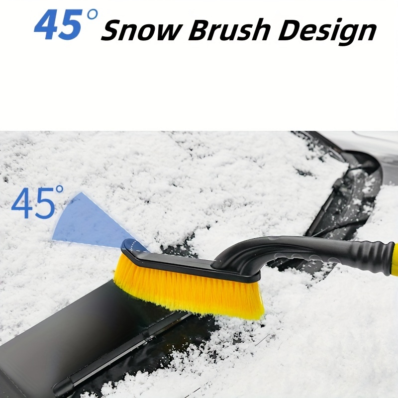 Snow Scraper for Car Detachable Ice Scraper and Brush with Foam