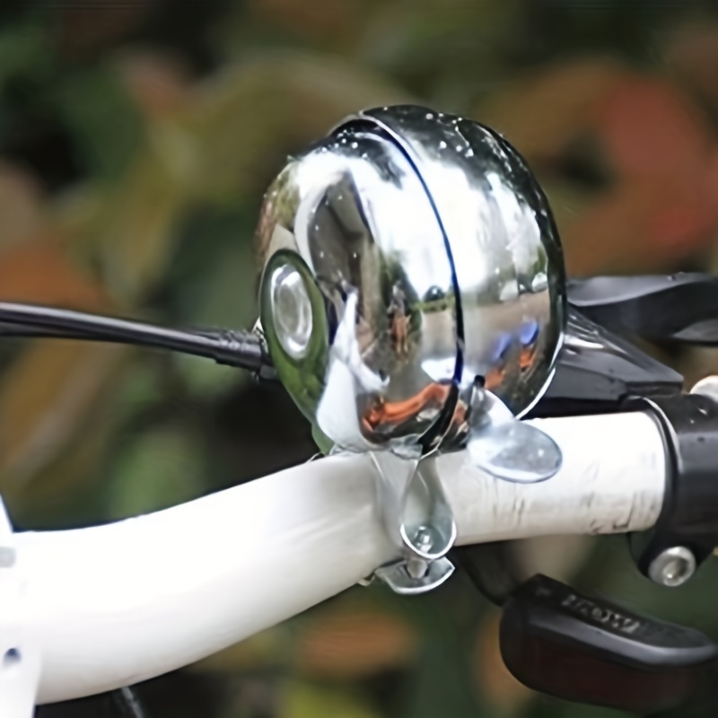 Timbre de bicicleta para manillar, campana de anillo de bicicleta clásica  de latón, sonido fuerte, campana de timbre de bicicleta vintage para  adultos