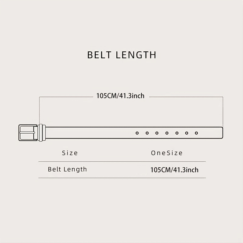 Double Ring Buckle Waist Belt for Jeans Pants
