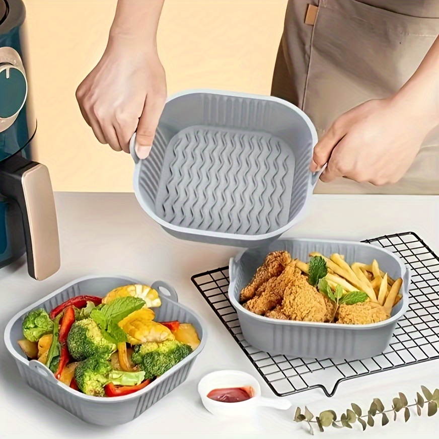 Silicone Air Fryer Liners, Air Fryer Accessories, Basket Liner