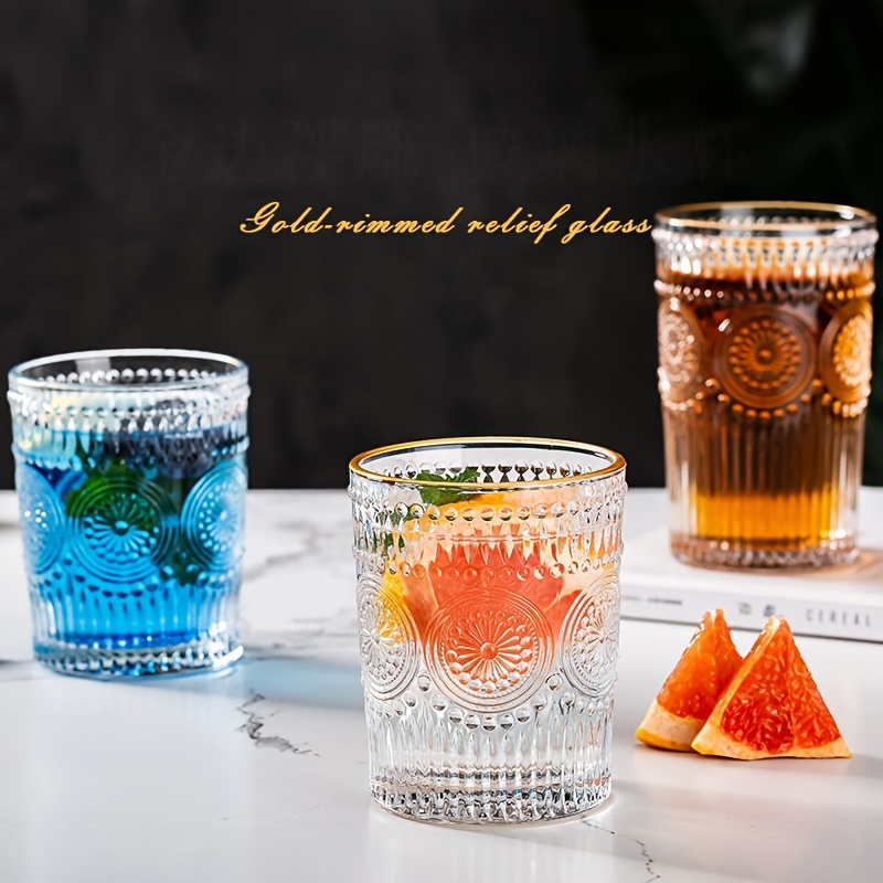 Simple Nordic Style Frosted Glass Cup, High-Looking Water Cup, Wine Glass,  Champagne, Smoke Grey, Luxurious, Ins Style