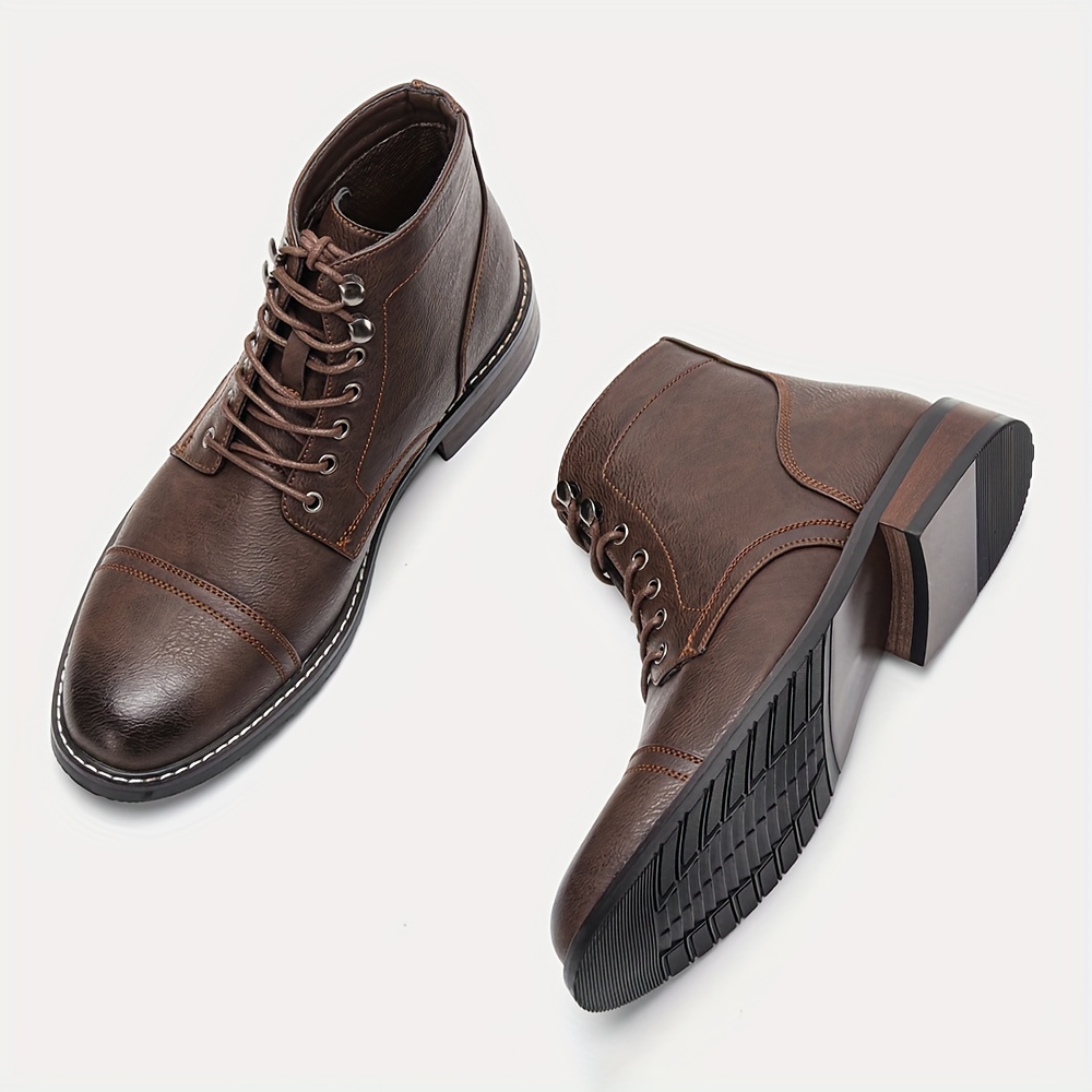 Leather 2024 derby boots