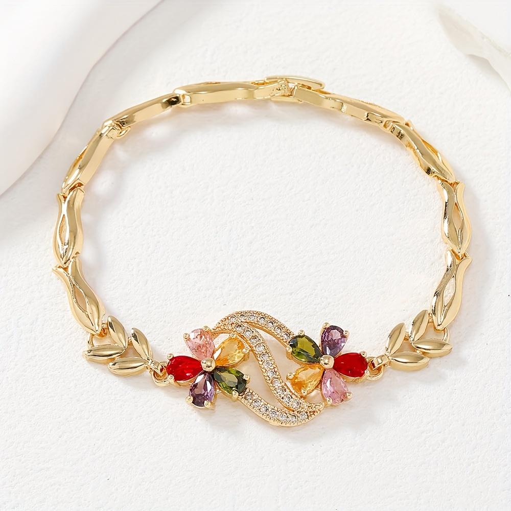 Golden Flower Bracelet