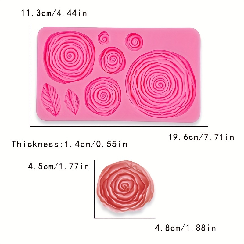 Rose Silicone Candy Mold