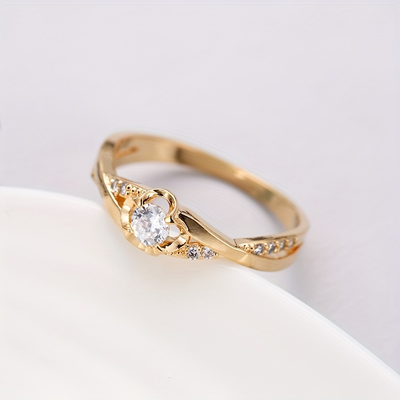 Korean Niche Design Floral Ring Women'S Fashion Premium All-Match Band