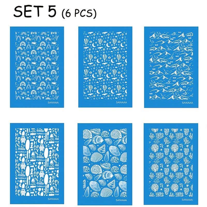 Non adhesive Silk Screen Printing Stencils Clay Printing And - Temu