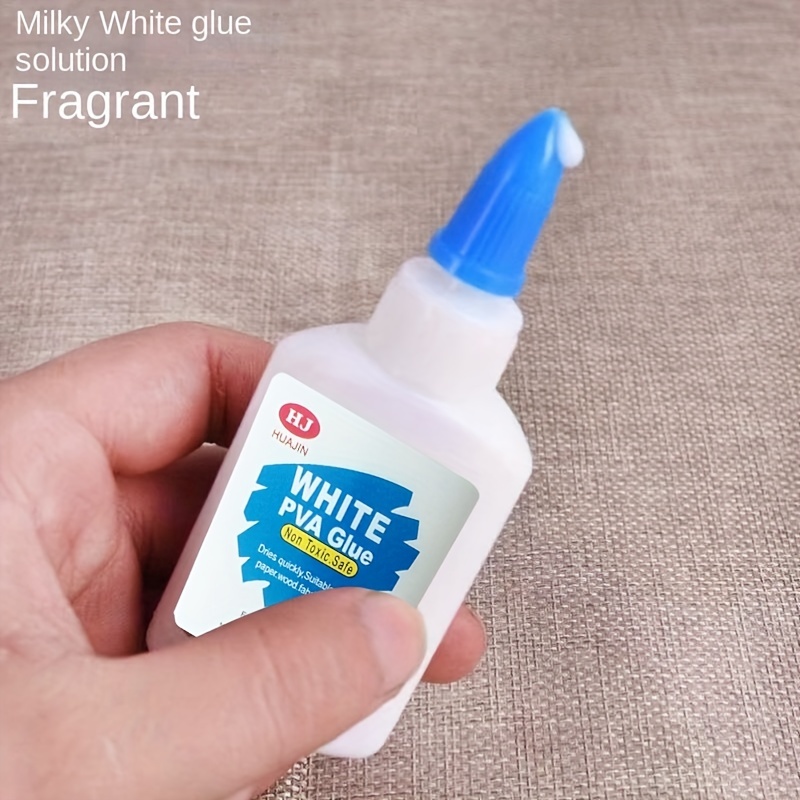 2pcs 40ml School White Glue Liquid Glue Adhesive Paper Craft For