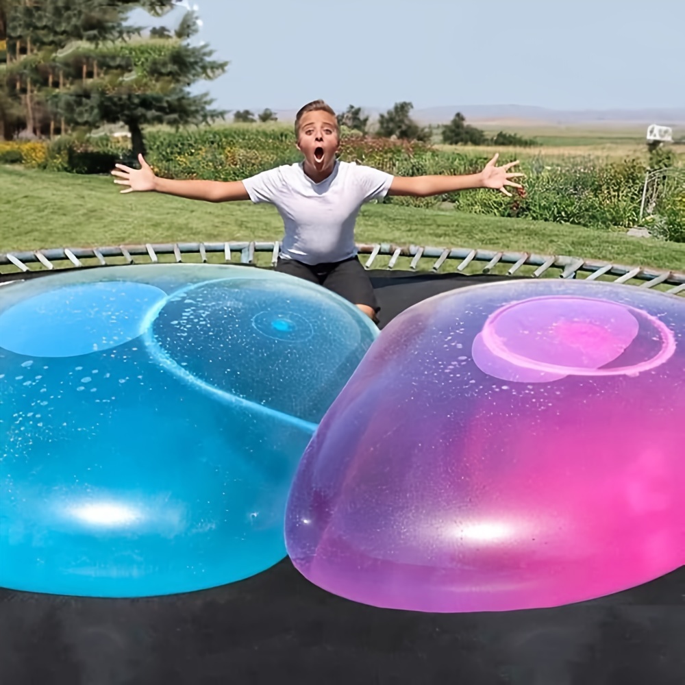Ballon à bulles rempli d'eau et d'air doux pour enfants, jouet d'extérieur