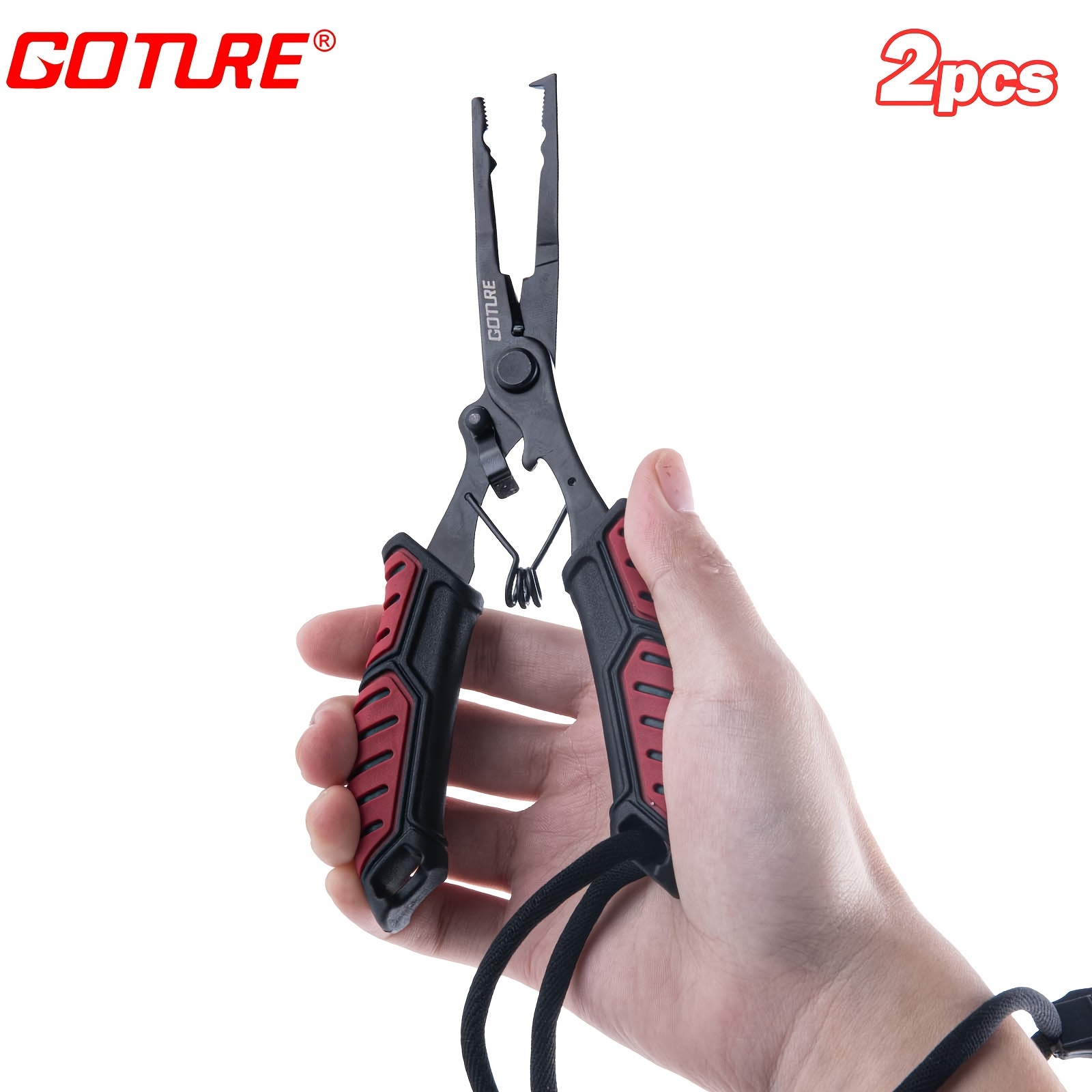 Fishing Pliers With Cover Extendable Lanyard Fishing Pliers - Temu
