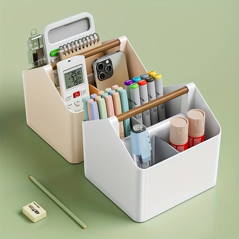 Home Storage Organizer/cleaning Caddy/storage Basket - Temu