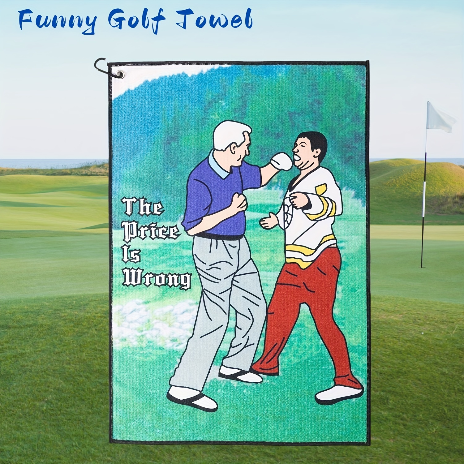 Embroidered Funny Golf Towel With Clip Perfect Golf Gifts - Temu