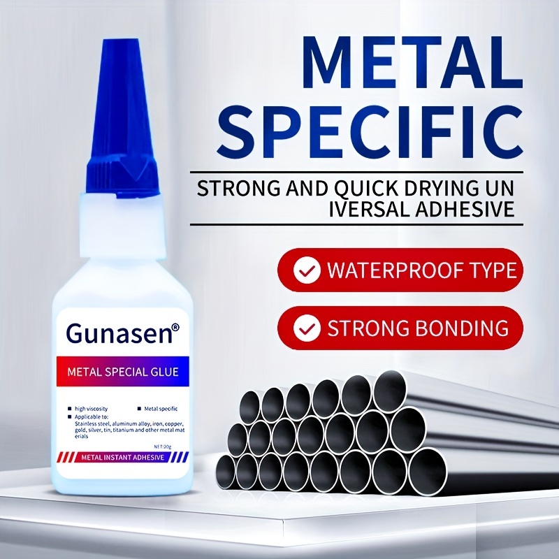 Pegamento Fuerte A Prueba De Agua 50ml Pegamento Multiusos Pegamento Fuerte  A Prueba De Agua Para Reparar Varias Superficies Metal Cerámica Plástico  Vidrio Madera ANGGREK Waterproof Strong Glue