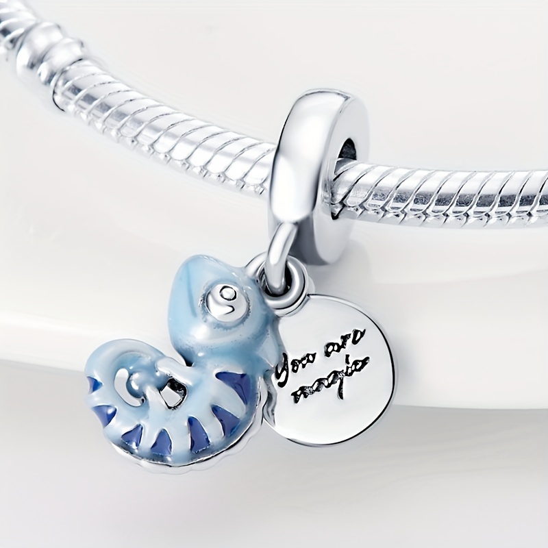 Chameleon Charm Beads Pendant for DIY Bracelet Jewelry